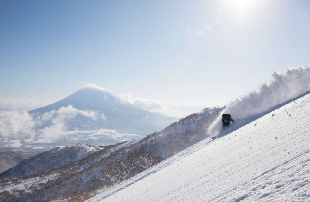 Skiing in Niseko